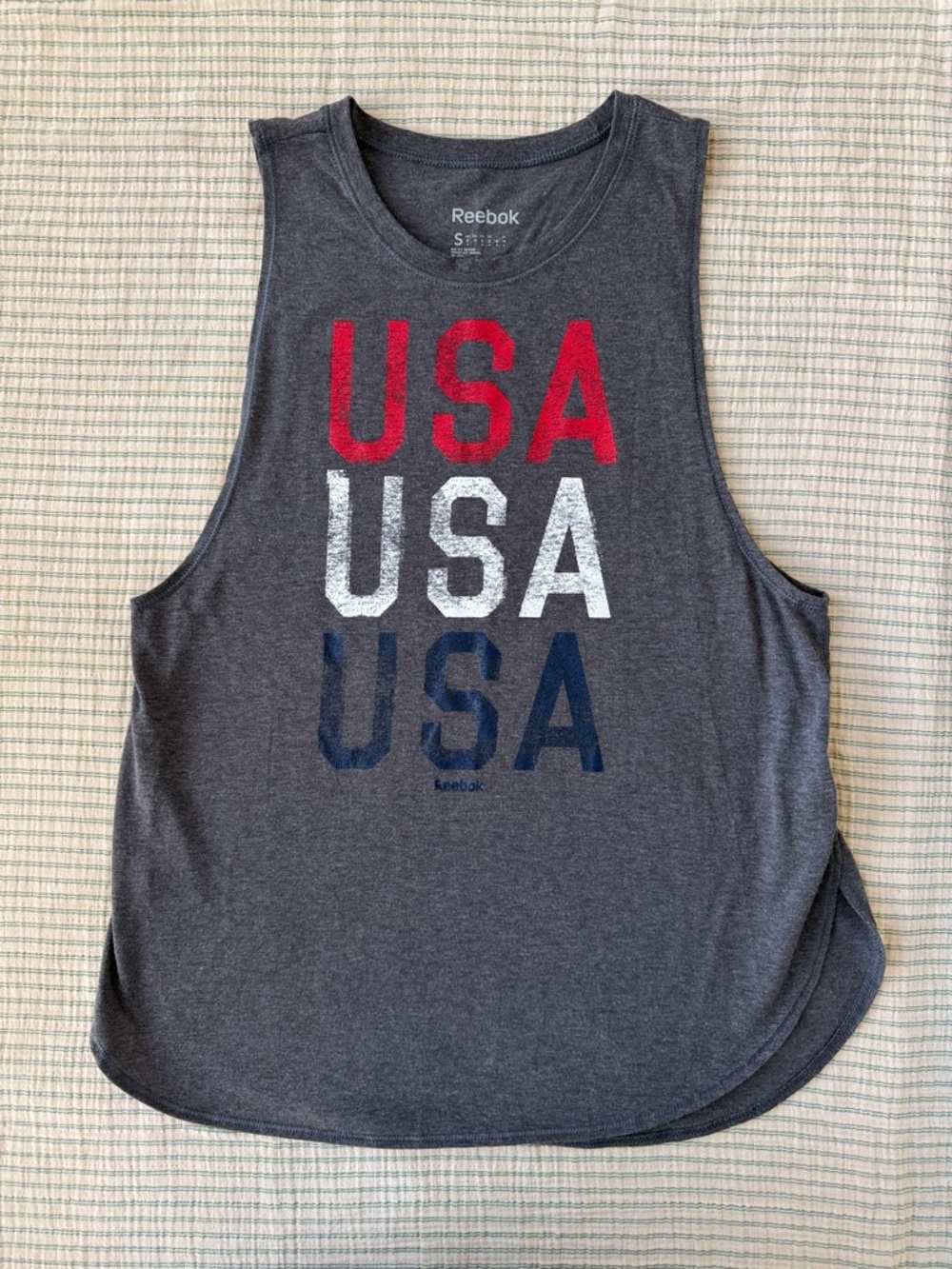 Reebok USA Tank Top Size Small